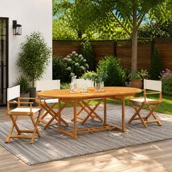 Enhance Your Outdoor Space with 4 Folding Garden Chairs
