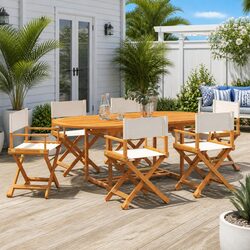 Enhance Your Outdoor Space with Cream Folding Chairs