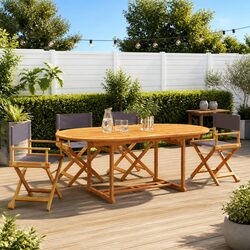 Transform Your Outdoor Space with 4 Grey Folding Chairs