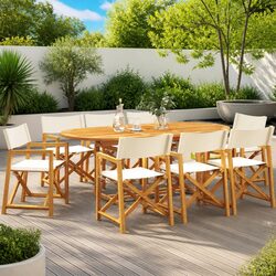 Enhance Your Outdoor Space with 8 Folding Garden Chairs