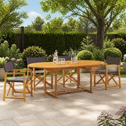 Enhance Your Outdoor Space with 4 Folding Garden Chairs