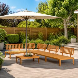 Transform Your Outdoor Space with 5-Piece Sofa Set
