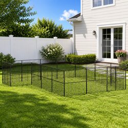 Enhance Your Pet's Space with a 16-Panel Playpen