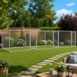 Enhance Your Outdoor Space with This Spacious Dog Cage