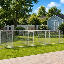 Grey Dog Cage