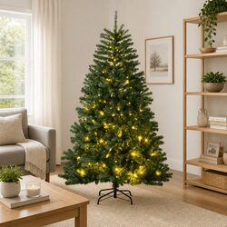 Enhance Your Holiday Space with a 180cm LED Christmas Tree