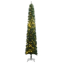 Space-Saving 300 cm Slim Christmas Tree with 300 LEDs