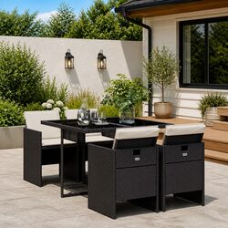 Elevate Your Outdoor Space with this 5 Piece Dining Set