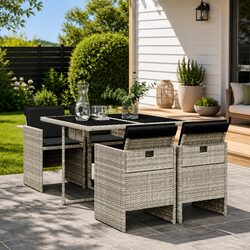 Elevate Your Outdoor Experience: 5 Piece Dining Set