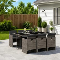 Enhance Your Outdoor Space with a 7-Piece Dining Set