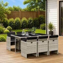 Elevate Your Outdoor Space with 7 Piece Dining Set