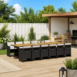 Enhance Your Outdoor Space with 13-Piece Dining Set