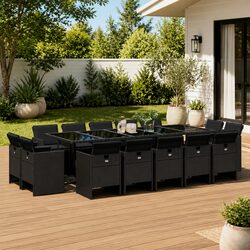 15-Piece Garden Dining Set for Perfect Outdoor Living