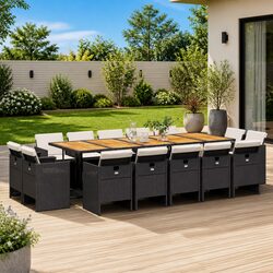 Enhance Your Outdoor Space with a 15 Piece Dining Set