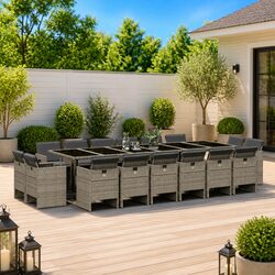 Enhance Your Outdoor Space with a 17 Piece Dining Set