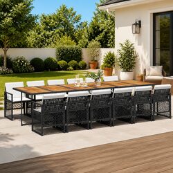 Enhance Your Outdoor Living with This 13 Piece Dining Set