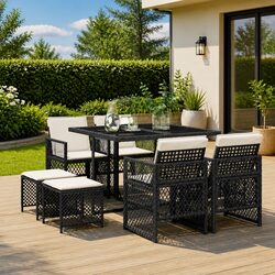 9 Piece Garden Furniture Set for Perfect Outdoor Gatherings
