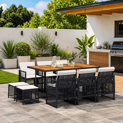 Elevate Your Space with an 11 Piece Garden Dining Set
