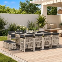 Elevate Your Outdoor Space with a 13 Piece Dining Set