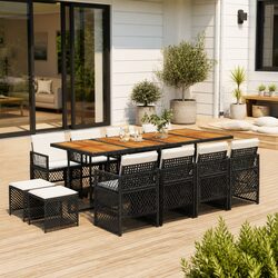 Enhance Your Space with a 13 Piece Garden Dining Set