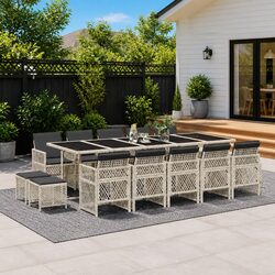 Enhance Your Outdoor Space with a 15 Piece Dining Set