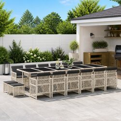 Elevate Your Outdoor Space with This 17-Piece Dining Set