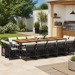 Transform Your Outdoor Space with This 15-Piece Dining Set
