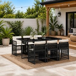 Elevate Your Outdoor Space with This 7 Piece Dining Set