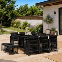 Transform Your Outdoor Space with this 11-Piece Dining Set