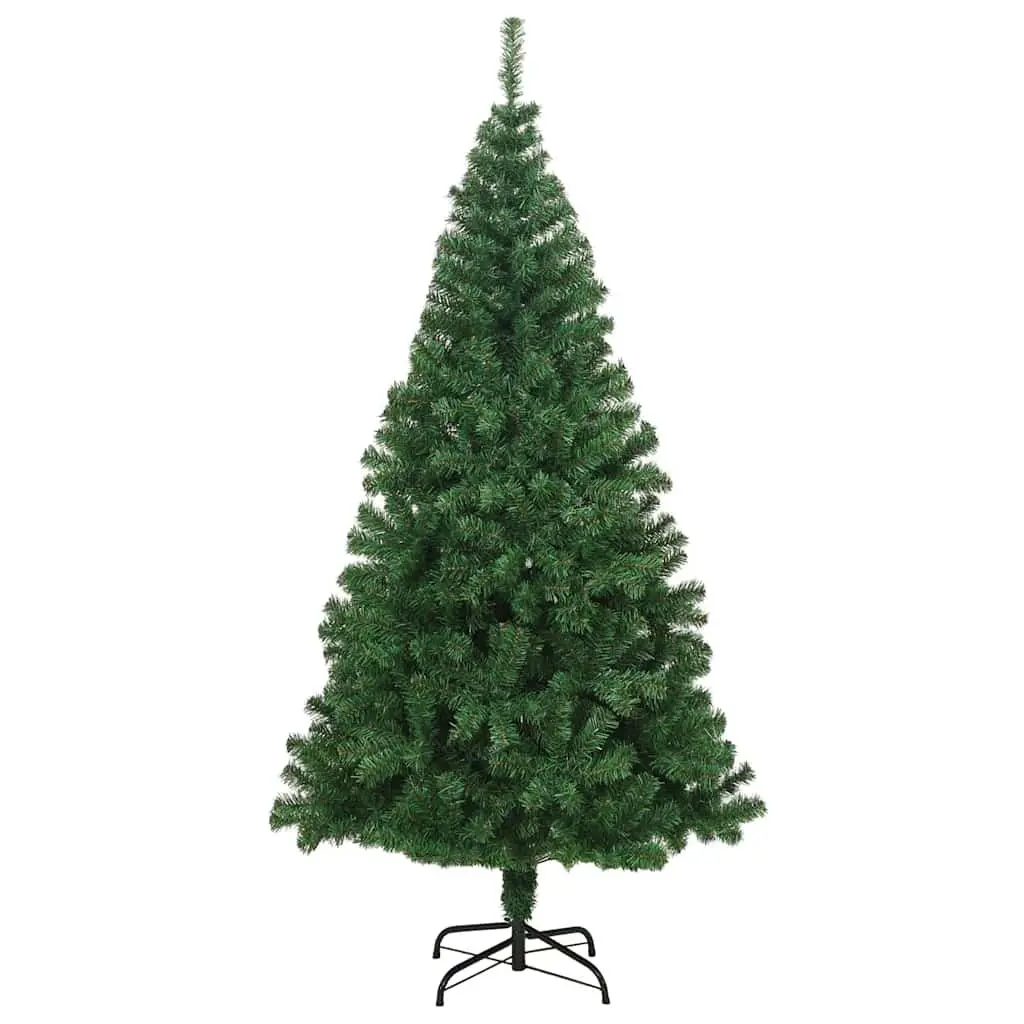 Artificial Christmas Tree 180cm Green PVC Extra Thick Branches Indoor Outdoor Holiday