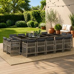 Stylish 15-Piece Garden Dining Set for Outdoor Living