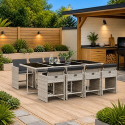 Transform Your Outdoor Space with a 9 Piece Dining Set
