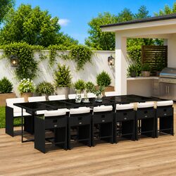 Elevate Your Outdoor Space with a 13-Piece Garden Dining Set