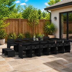 Enhance Your Outdoor Space with a 17 Piece Dining Set