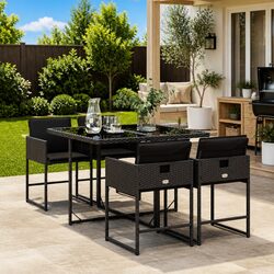 Elevate Your Outdoor Experience with a 5 Piece Dining Set