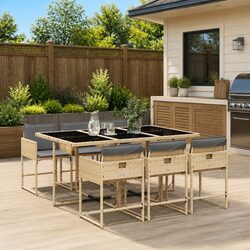 Elevate Your Outdoor Space with This 7-Piece Dining Set