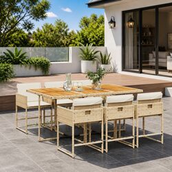 Enhance Your Outdoor Space with This 7-Piece Dining Set