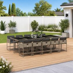Elevate Your Outdoor Space with this 11 Piece Dining Set