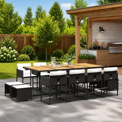 13 Piece Outdoor Dining Set for Your Garden Oasis