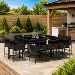 Transform Your Outdoor Space with 11-Piece Dining Set