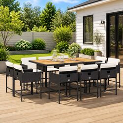 Elevate Your Outdoor Space with This 11 Piece Dining Set