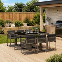 Enhance Your Outdoor Space with This 7 Piece Dining Set