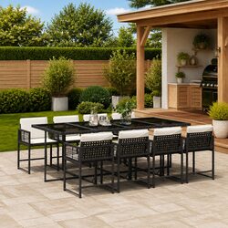 Enhance Your Patio with a Stylish 9 Piece Garden Set