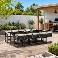 Enhance Your Outdoor Space with an 11 Piece Dining Set