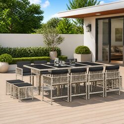 Elegant 13-Piece Outdoor Dining Set for Stylish Gatherings