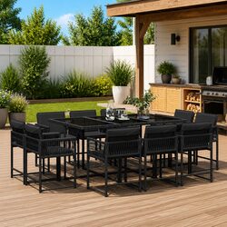 Elevate Your Outdoor Space with 11 Piece Dining Set
