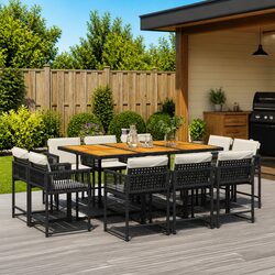 Elevate Your Outdoor Space with a Stylish 11 Piece Dining Set