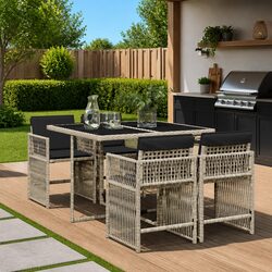 Elevate Your Outdoor Experience with This 5 Piece Dining Set