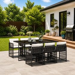 Transform Your Outdoor Space with 7 Piece Dining Set