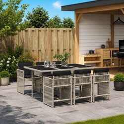 7 Piece Outdoor Dining Set for Garden & Patio Relaxation